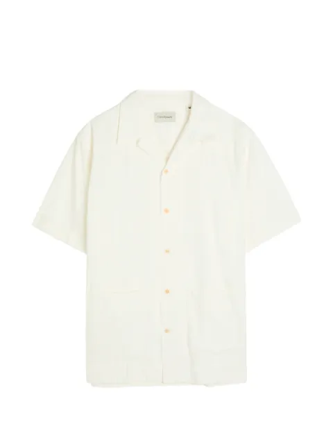 Oliver Spencer short-sleeve button-down cotton shirt