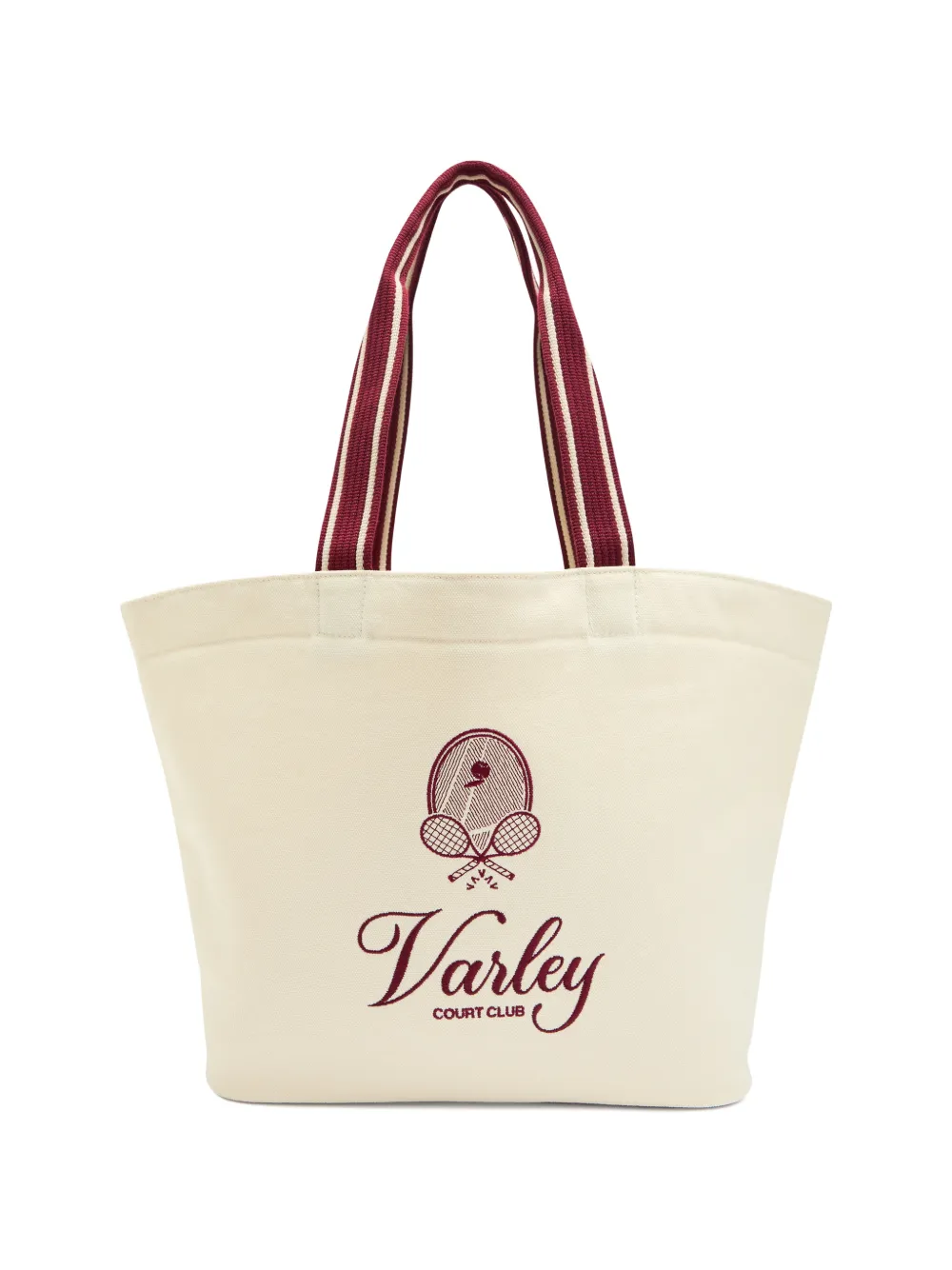 Varley Robinson Club embroidered tote bag - Toni neutri