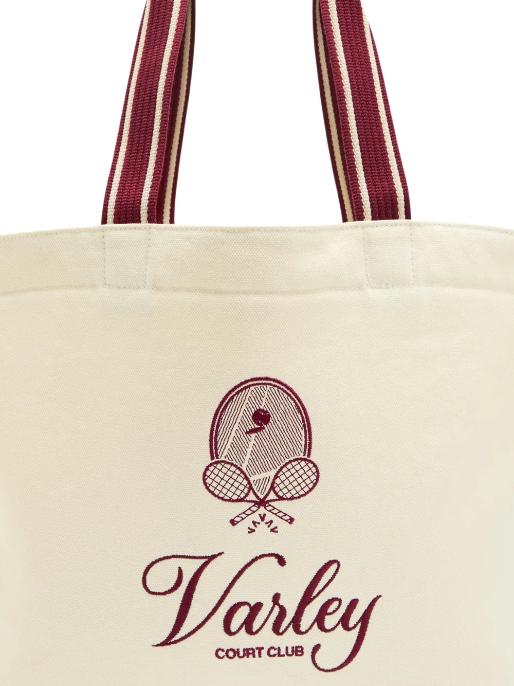  Varley Bolso Shopper Robinson Club Bordado - Neutro 