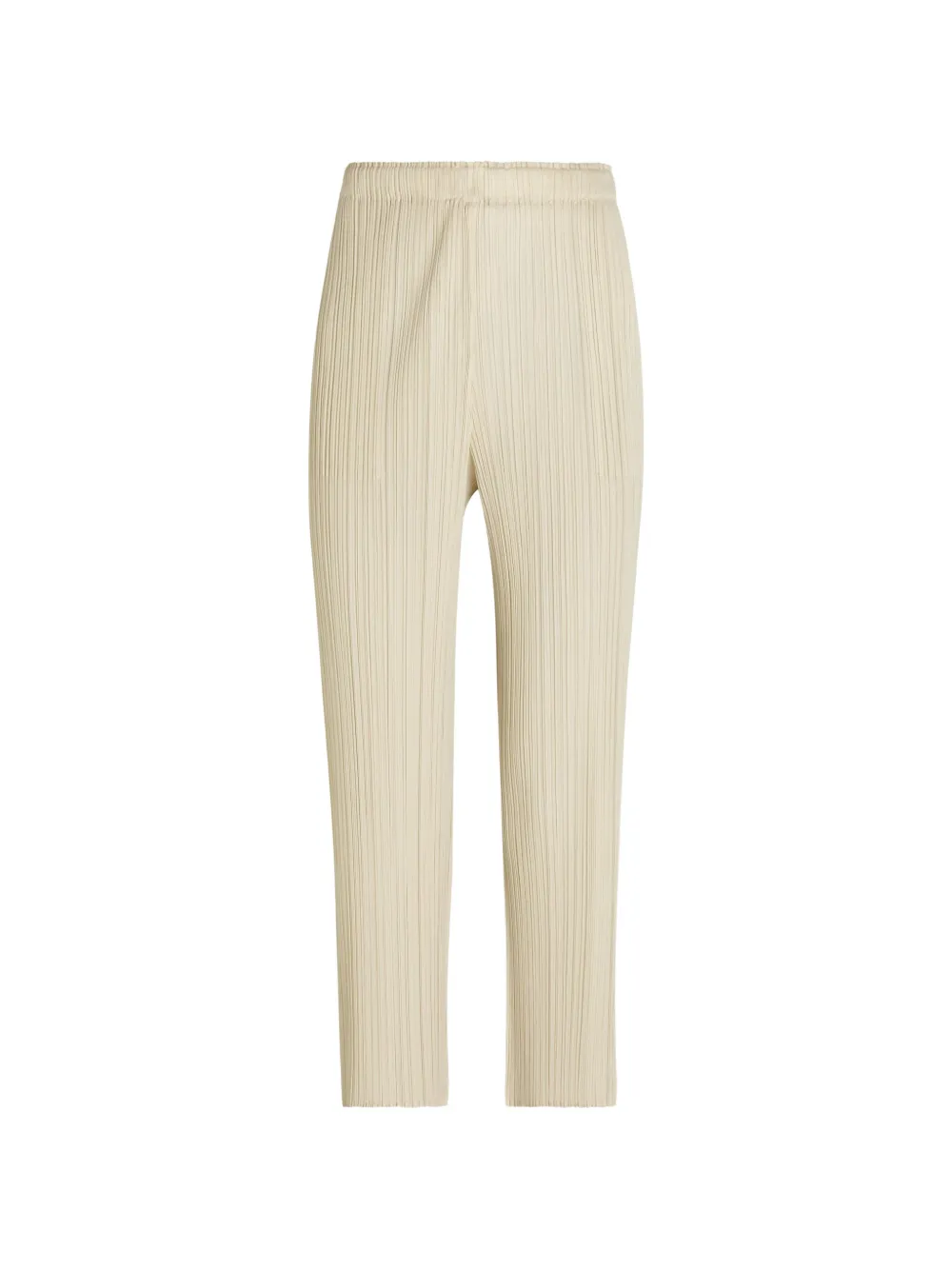 Issey Miyake Monthly Colors : May Pleated Straight-leg Trousers In Neutral