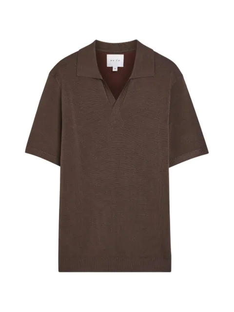 RAITH fine-knit polo shirt