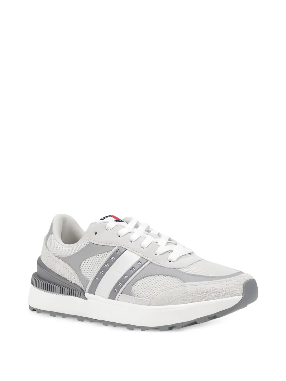 Tommy Jeans Sneakers met mesh vlakken Grijs