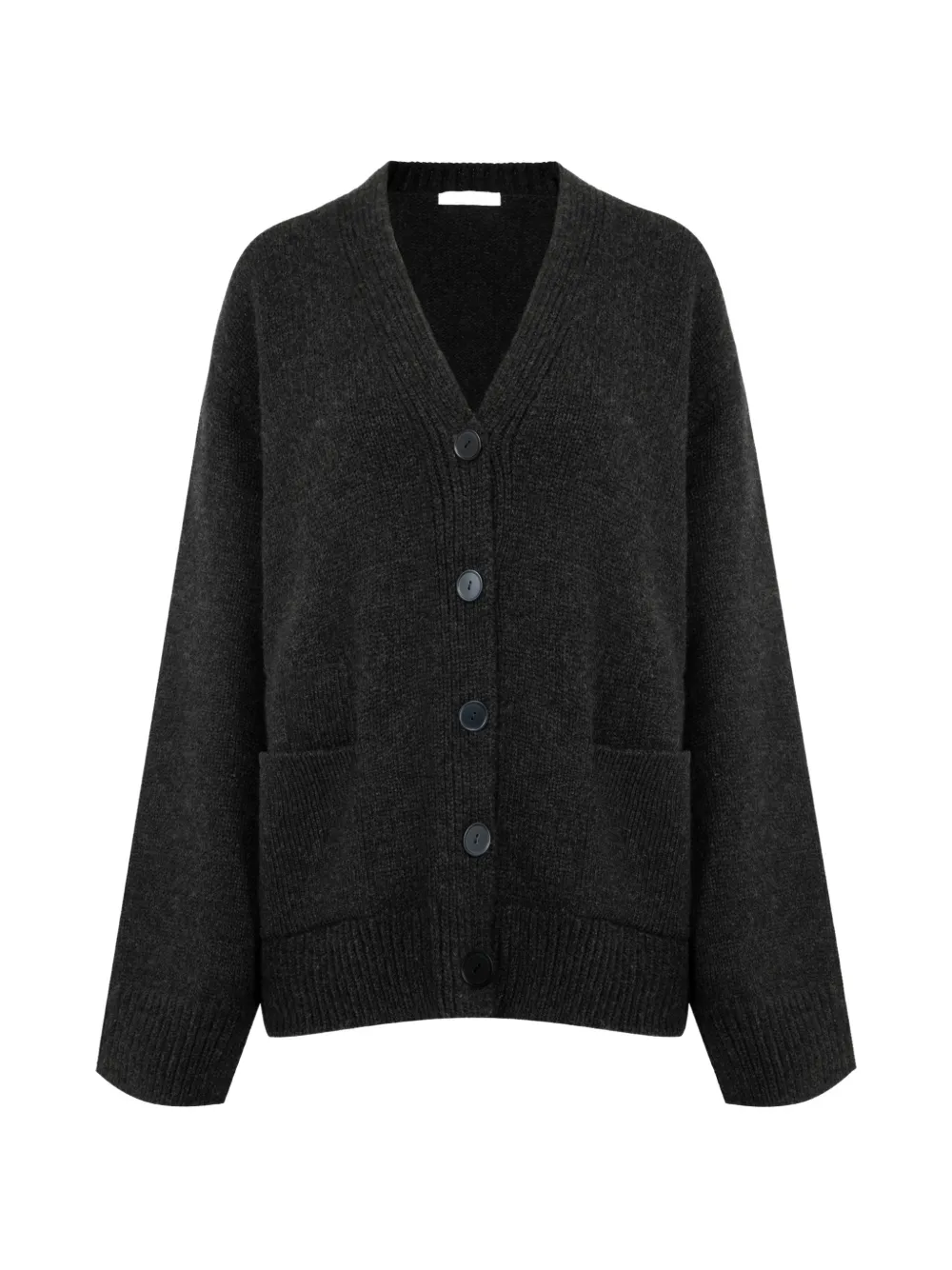 The Row Milou v-neck knitted cardigan - Grau