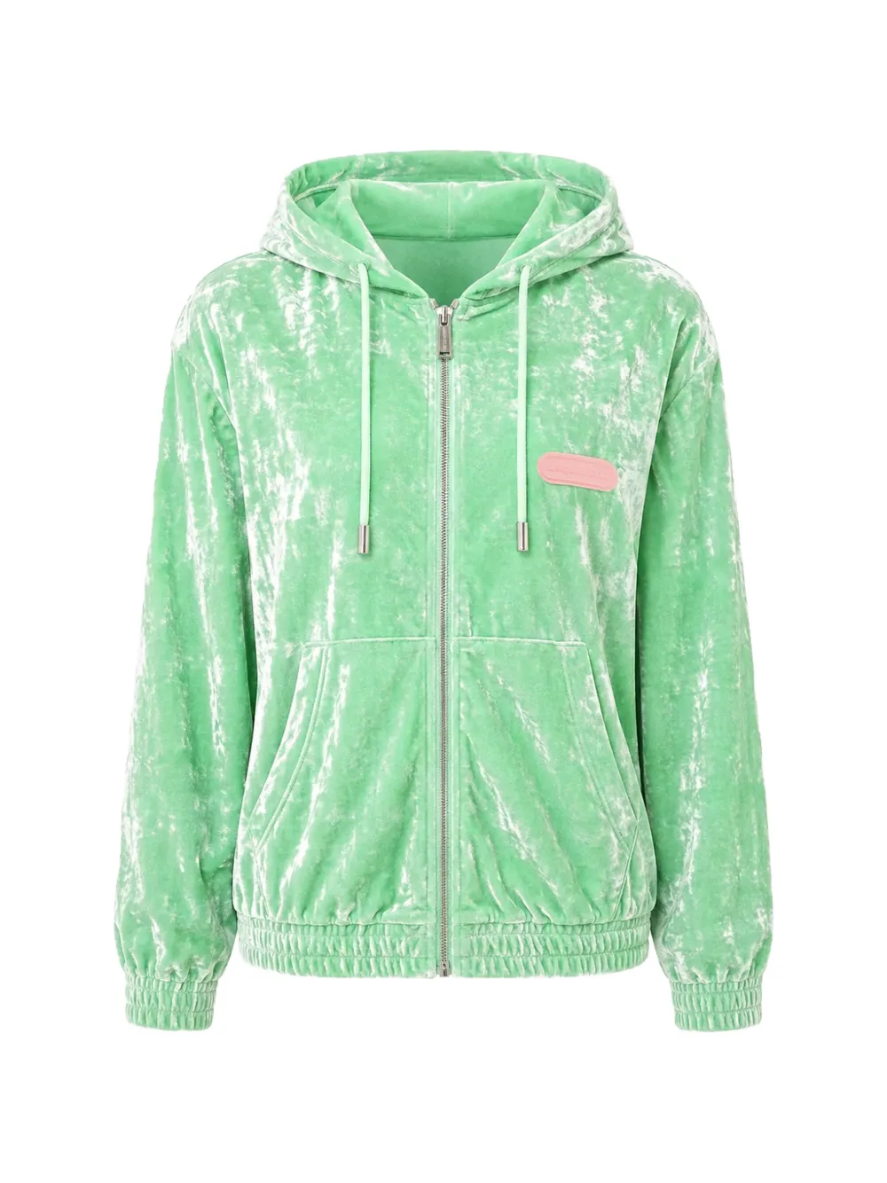 DSQUARED2 logo-patch hoodie - Green