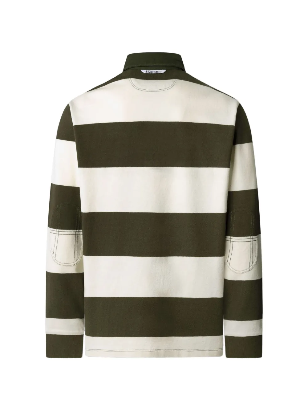 Hackett London Gestreept poloshirt Groen