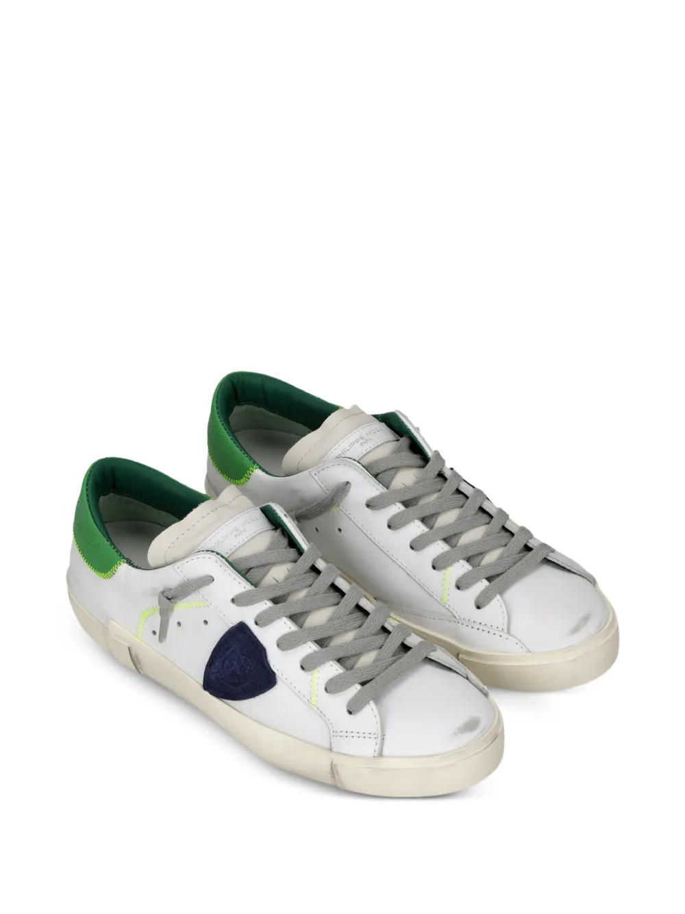 Philippe Model Paris Prsx logo-patch sneakers Wit
