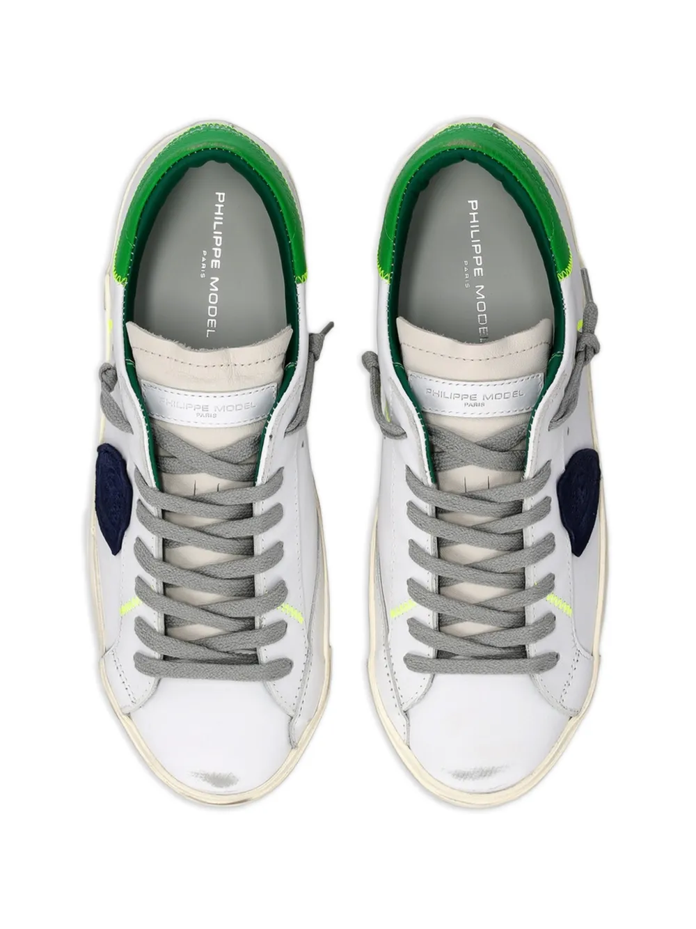 Philippe Model Paris Prsx logo-patch sneakers Wit