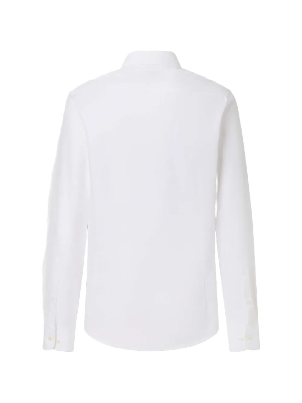 Hackett London Getailleerd popeline overhemd Wit