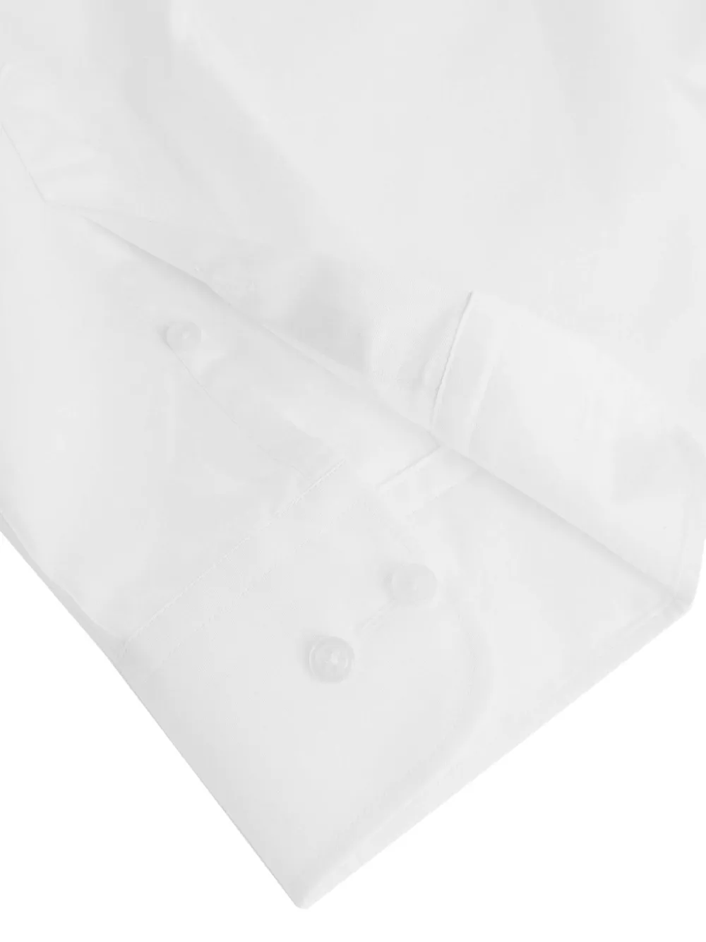 Hackett London Getailleerd popeline overhemd Wit
