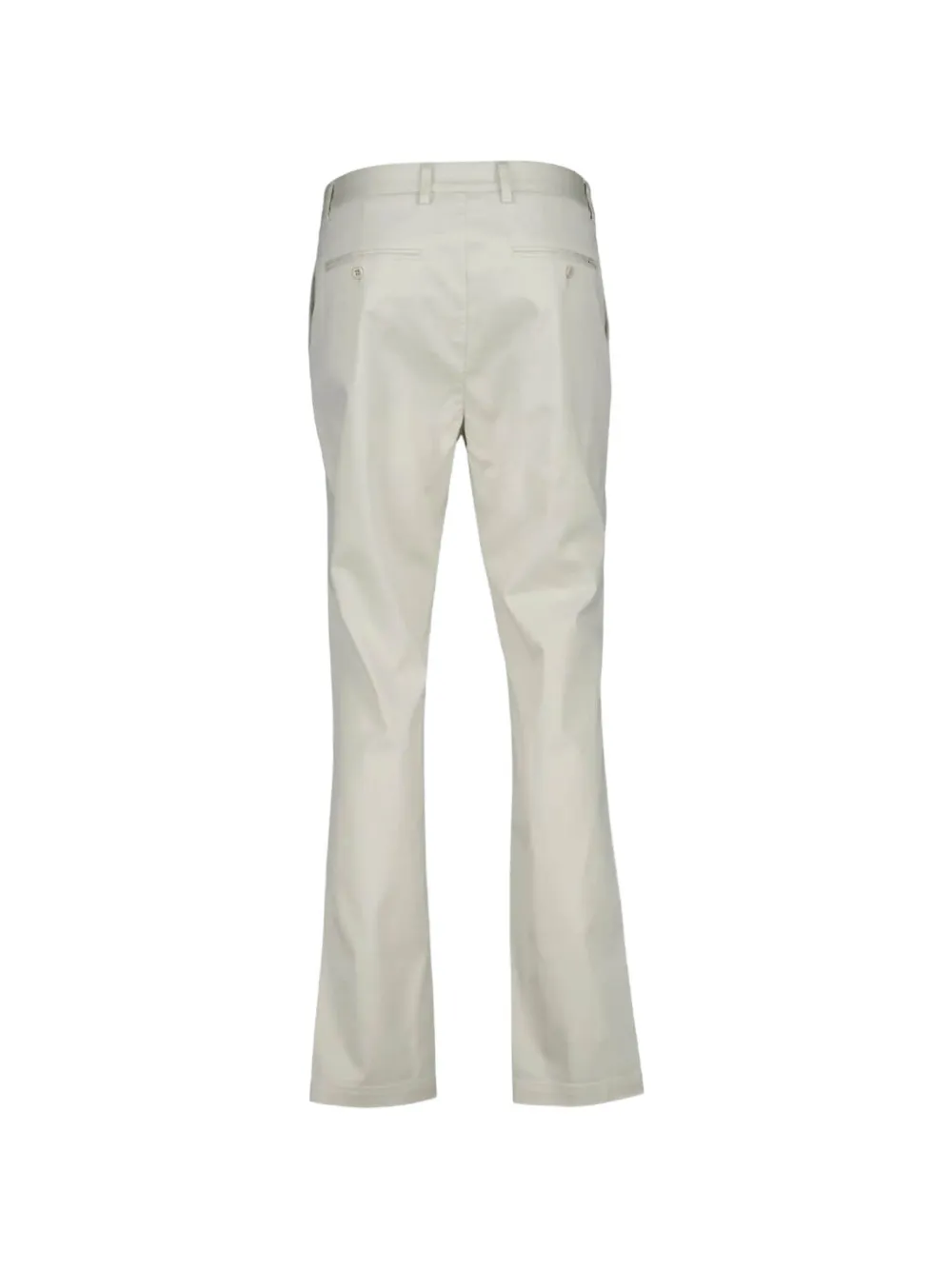 Gant Straight broek met riemlussen Beige