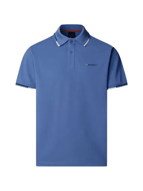 Hackett London playera tipo polo con detalle de volantes