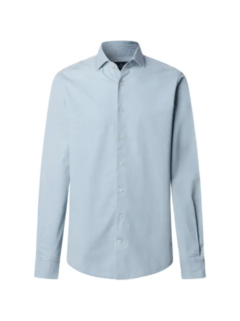 Hackett London light-wash denim shirt