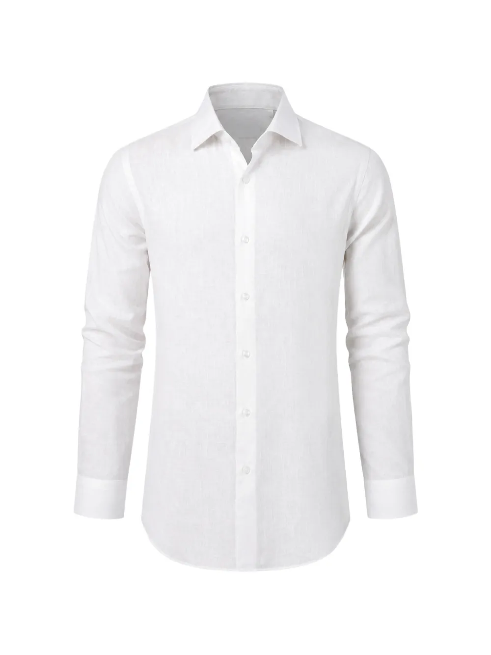 Barba long-sleeve button-up shirt - Bianco