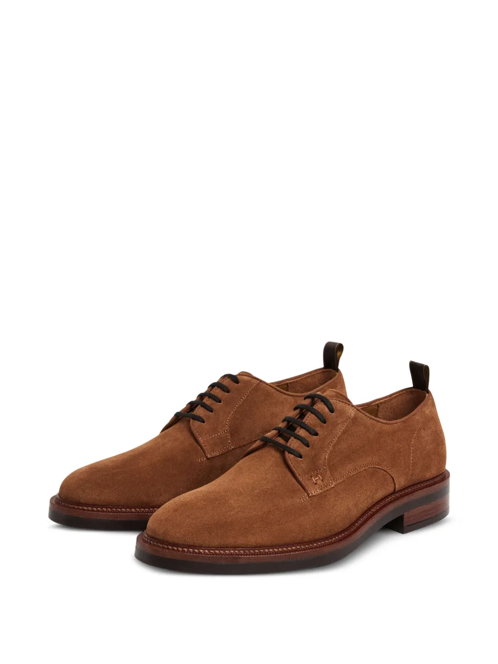 Hackett London Egmont Fine suède derby schoenen Bruin