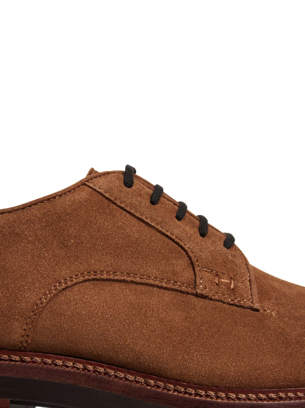 Hackett London Egmont Fine suède derby schoenen Bruin