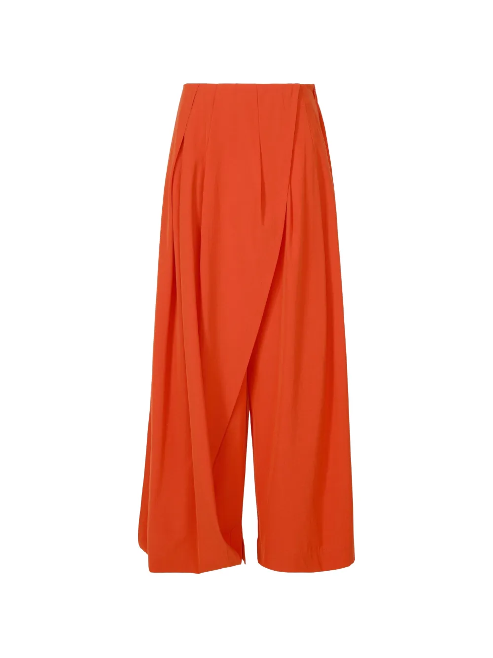 Issey Miyake Looped wide-leg trousers - Rosso