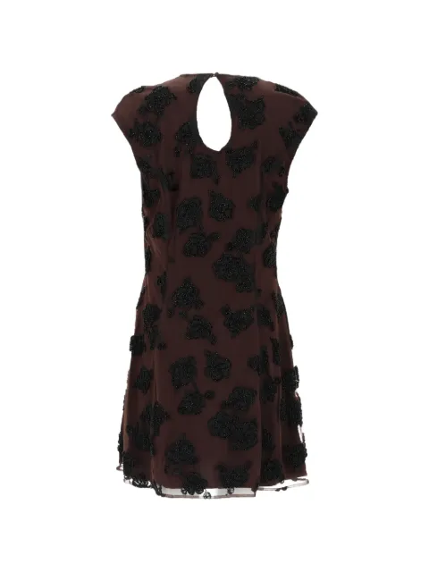 ROTATE BIRGER CHRISTENSEN floral-motif mini dress
