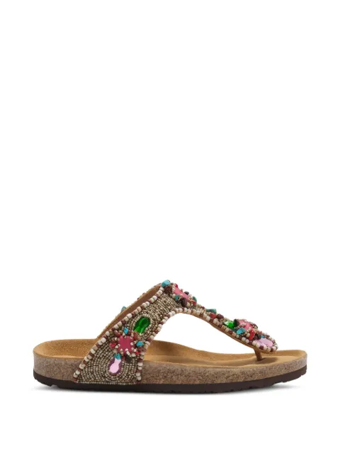 MALIPARMI Glamour Infrabijoux® bead-embellished sandals
