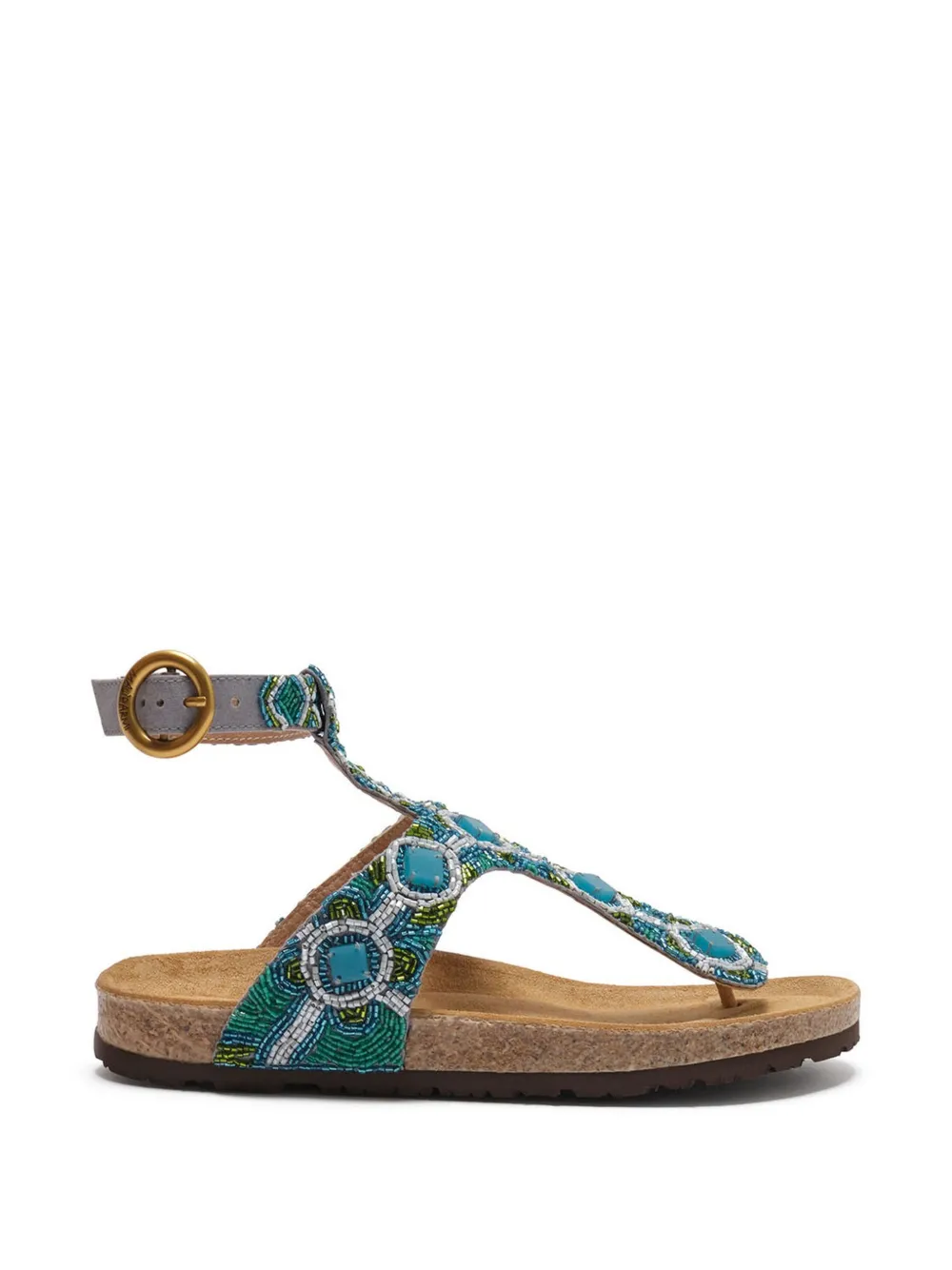 MALIPARMI Diamond Beads Infrabijoux sandals Blauw