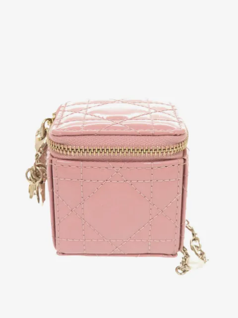 Christian Dior Pre-Owned mini pochette Cannage Lady Dior Cube (2022)