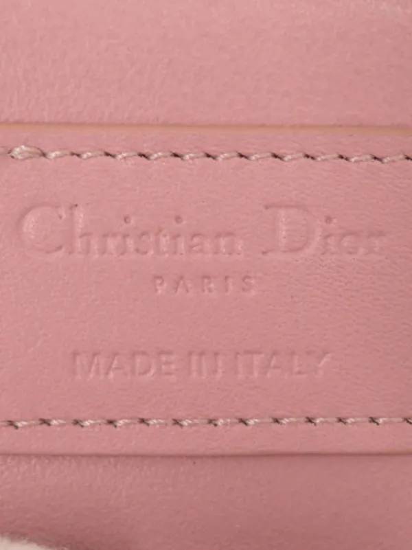 Christian Dior Pre-Owned 2022 Micro Patent Cannage Lady Dior Cube