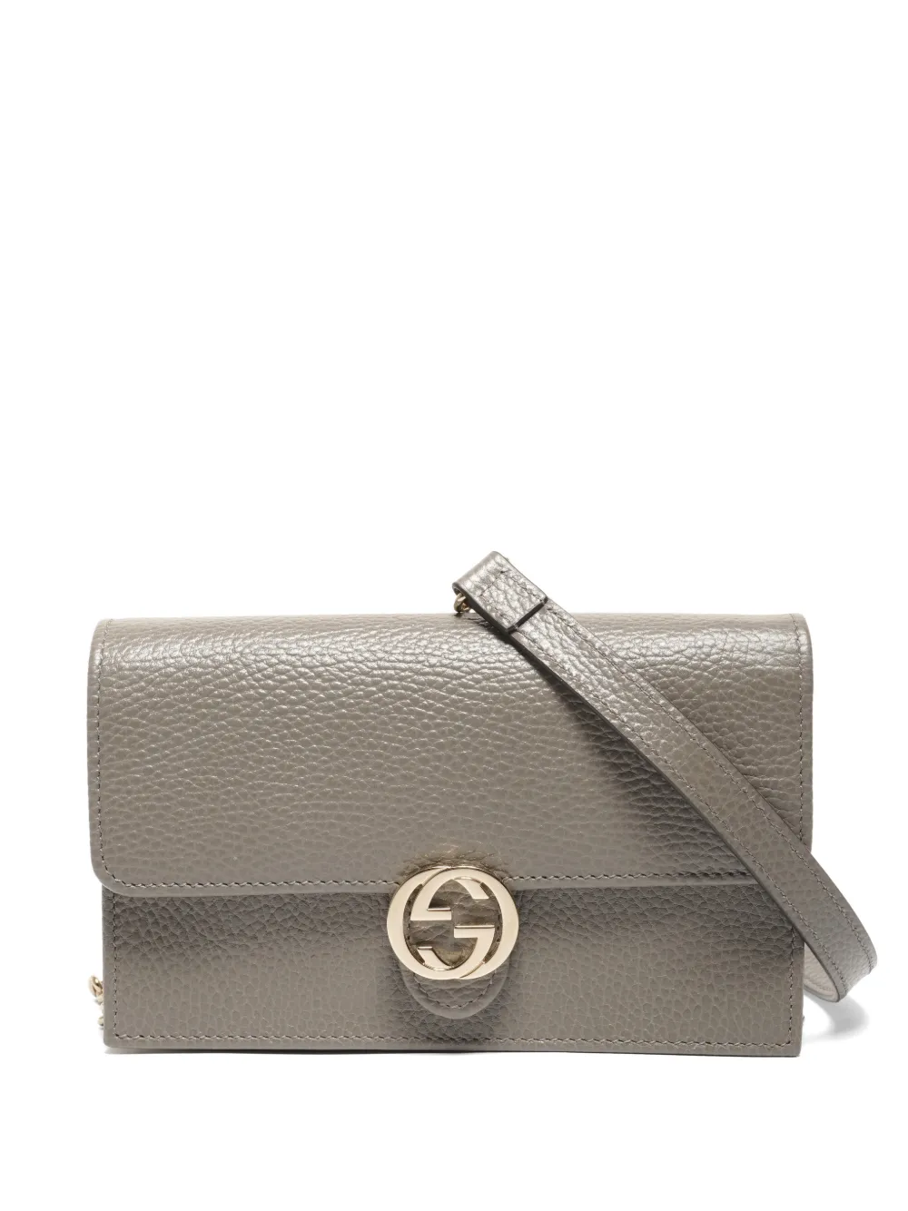 Gucci Pre-Owned 2020-2025 Interlocking G shoulder bag - Grigio