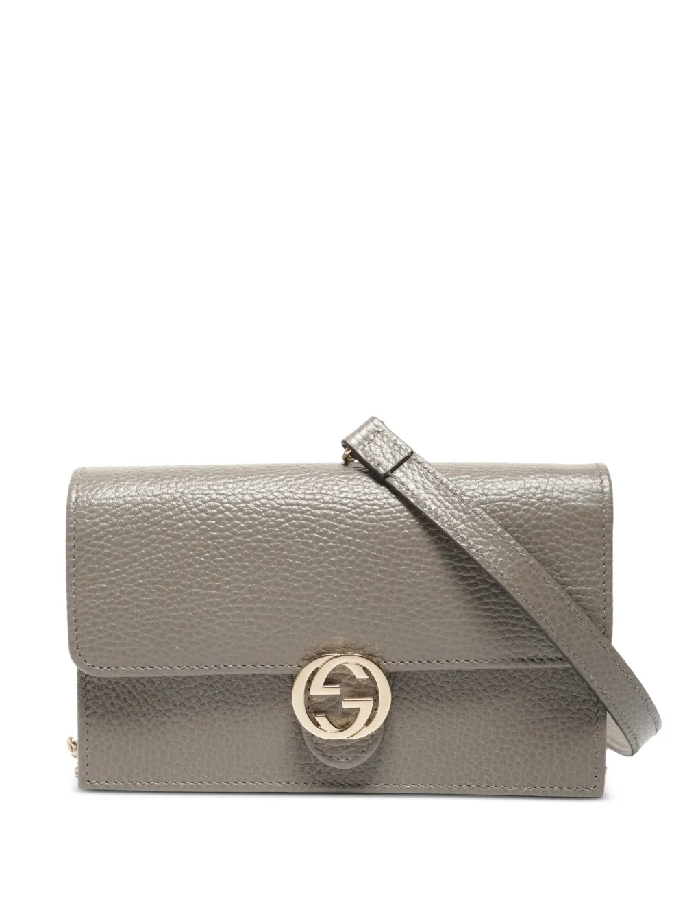 Gucci Pre-Owned 2020-2025 Interlocking G shoulder bag - Grey
