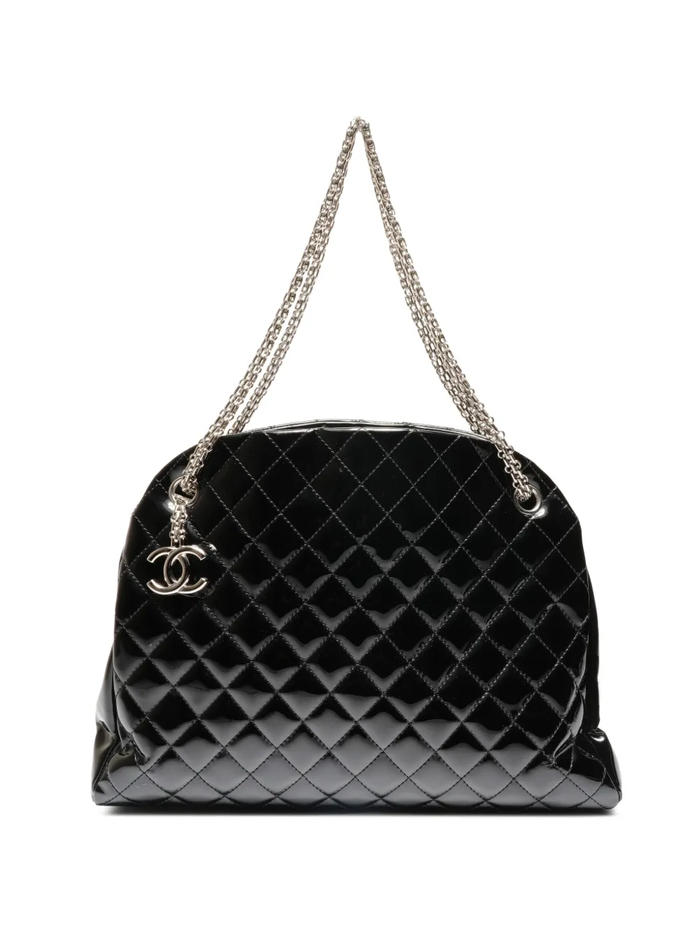 CHANEL Pre-Owned 2010-2012 Mademoiselle quilted tote bag - Nero