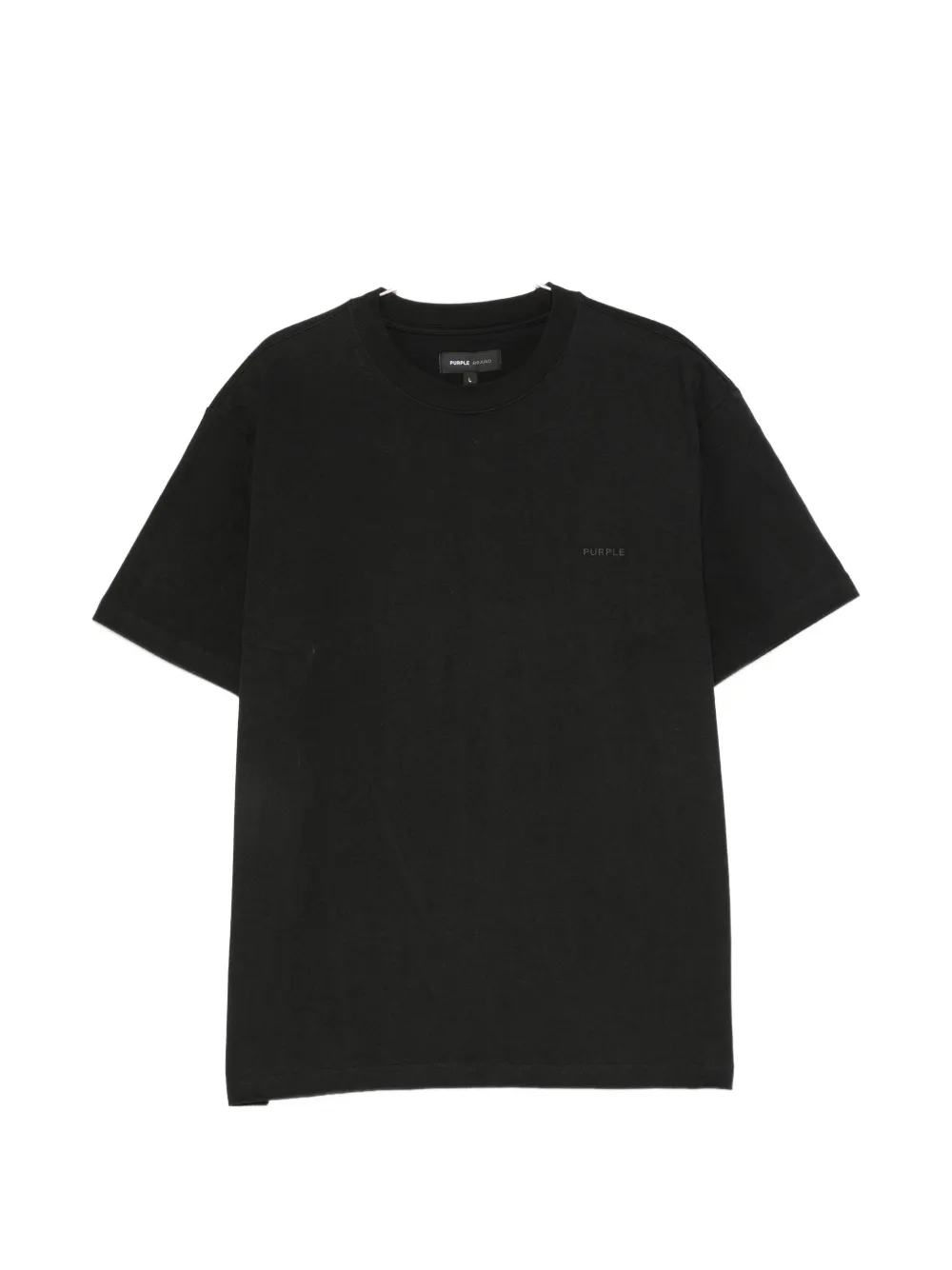 Purple Brand logo-print crew-neck T-shirt - Nero