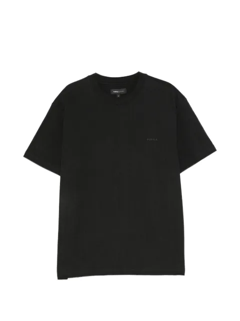 Purple Brand playera con cuello redondo y logo estampado