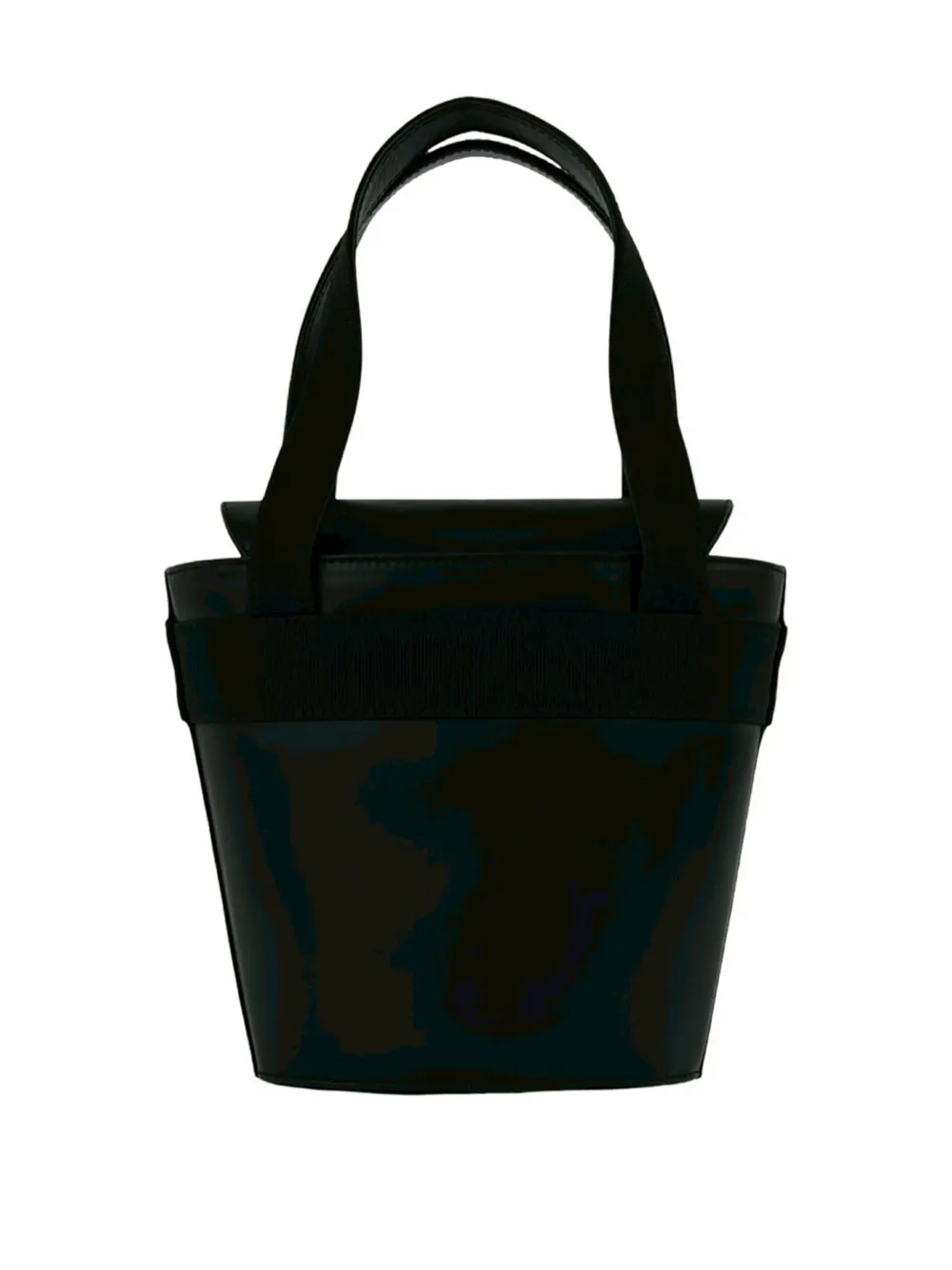  Ferragamo Pre-owned Bolso Bombonera Vara Bow De Piel Con Asa En La Parte Superior 2010-2026 - Marrón 