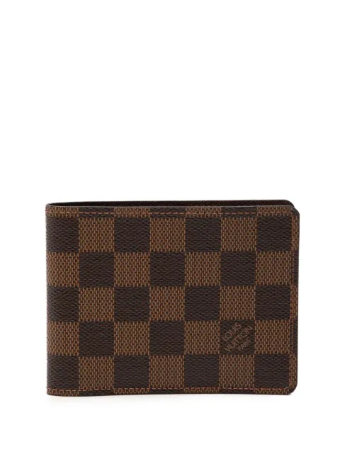 Louis Vuitton Pre-Owned 2011 Damier Ebene Slender Wallet small wallets