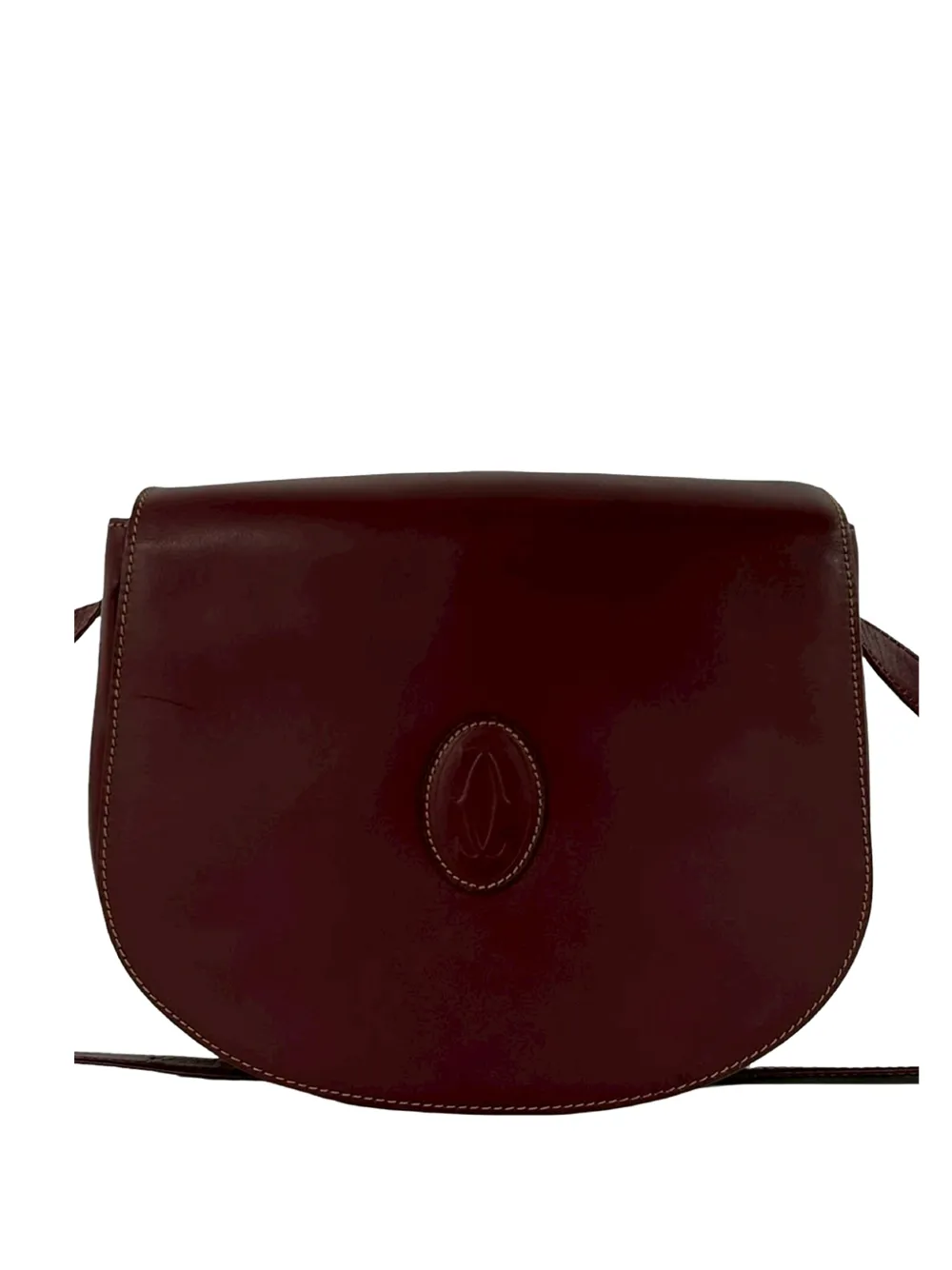 Cartier 2010-2026 Leather Must De Cartier crossbody bag - Rosso