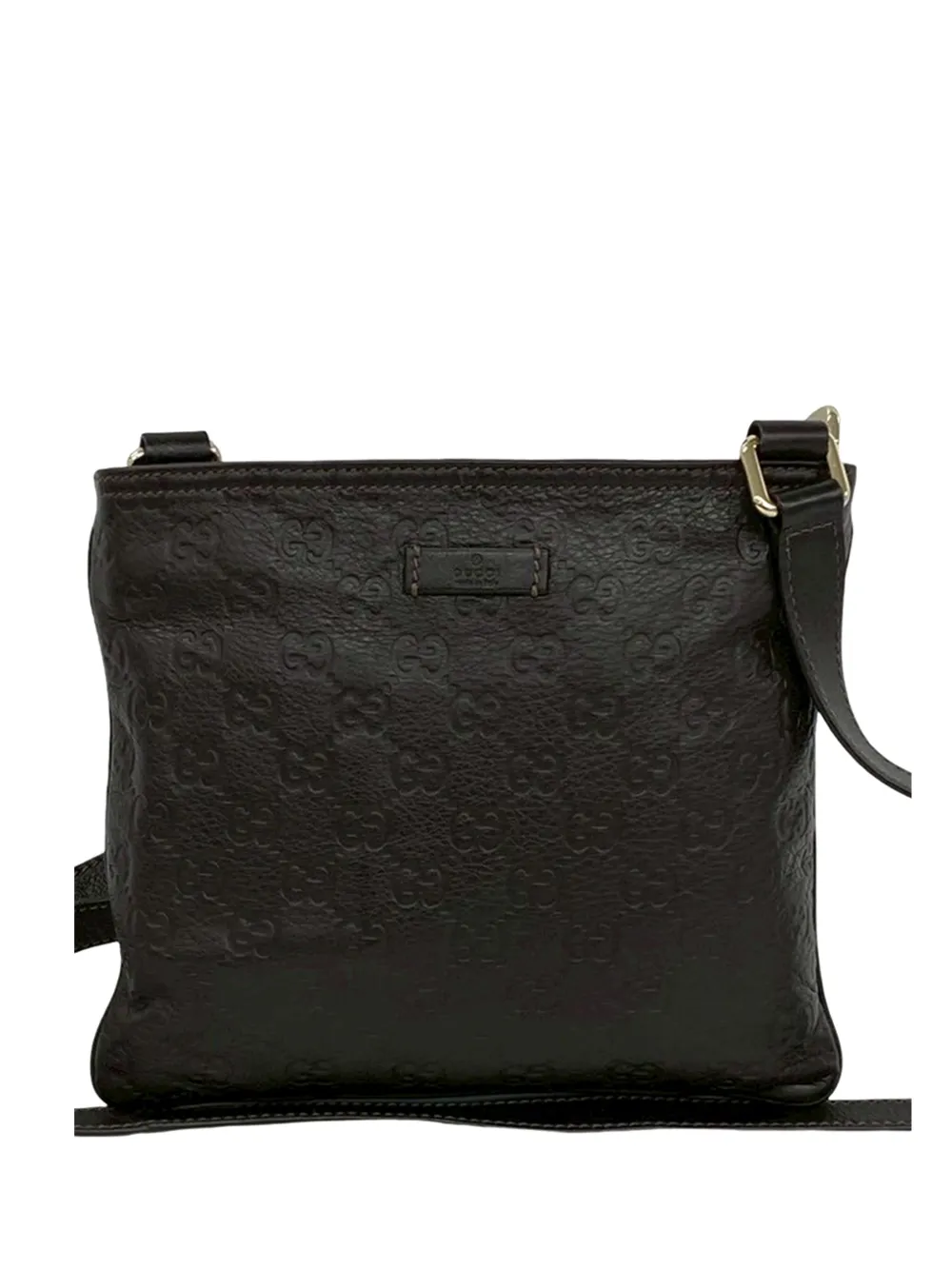 Gucci Pre-Owned 2000-2015 Guccissima Messenger Bag crossbody bag - Marrone