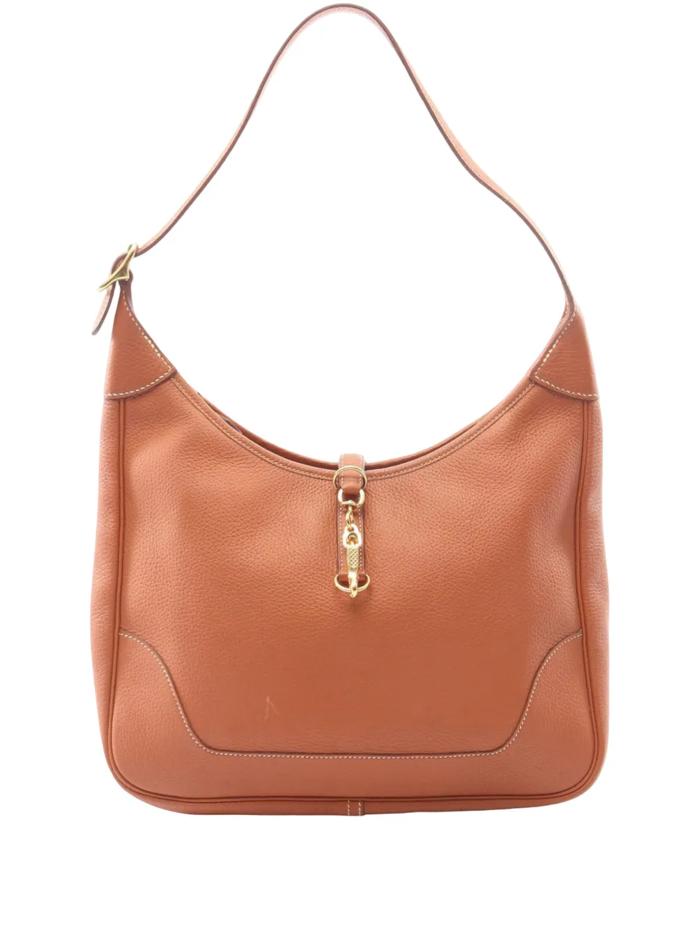 Hermès Pre-Owned 1995 Clemence Trim II 31 shoulder bag - Arancione