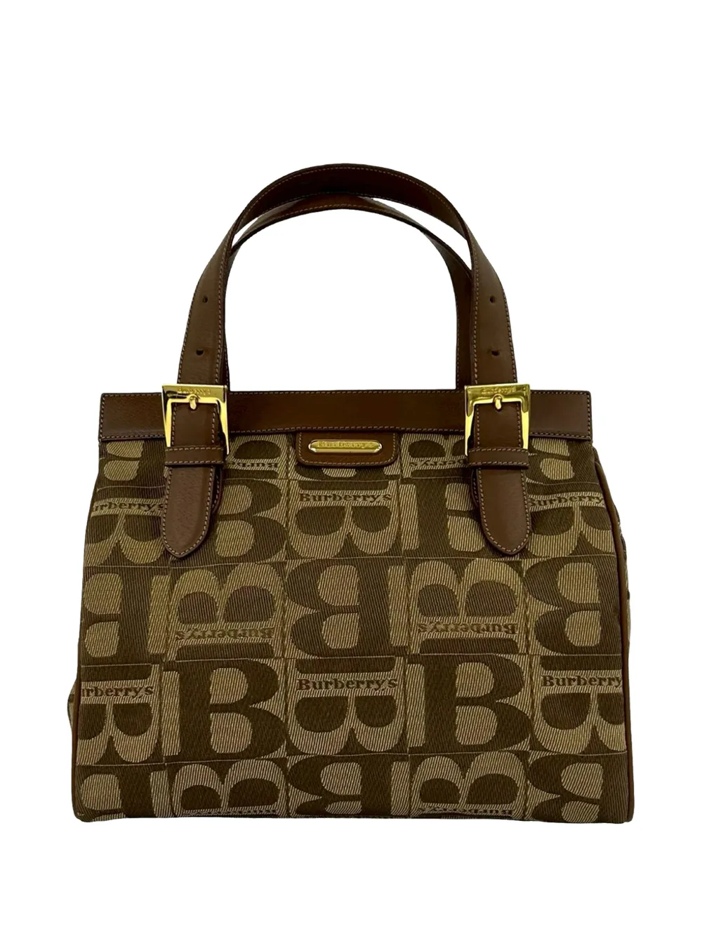 Burberry Pre-Owned 20th Century B Monogram Canvas handbag - Marrone