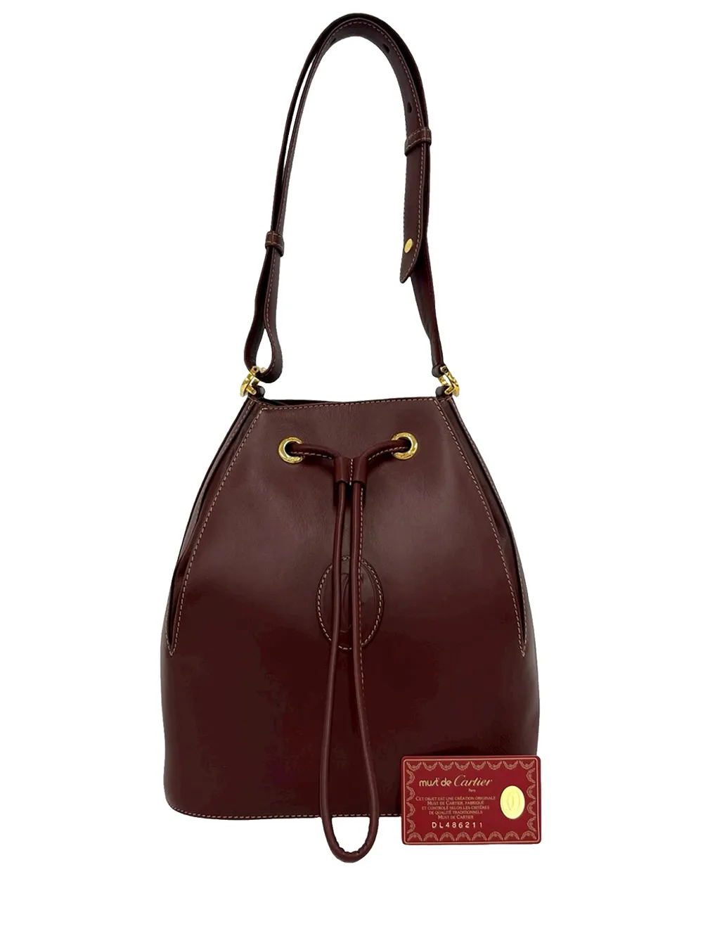 Cartier 2010-2026 Must de Cartier Leather bucket bag - Rosso