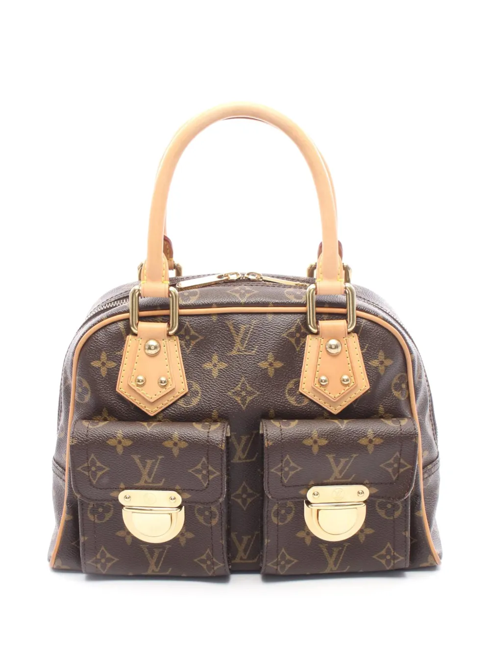 Louis Vuitton Pre-Owned 2005 Monogram Manhattan PM handbag - Marrone