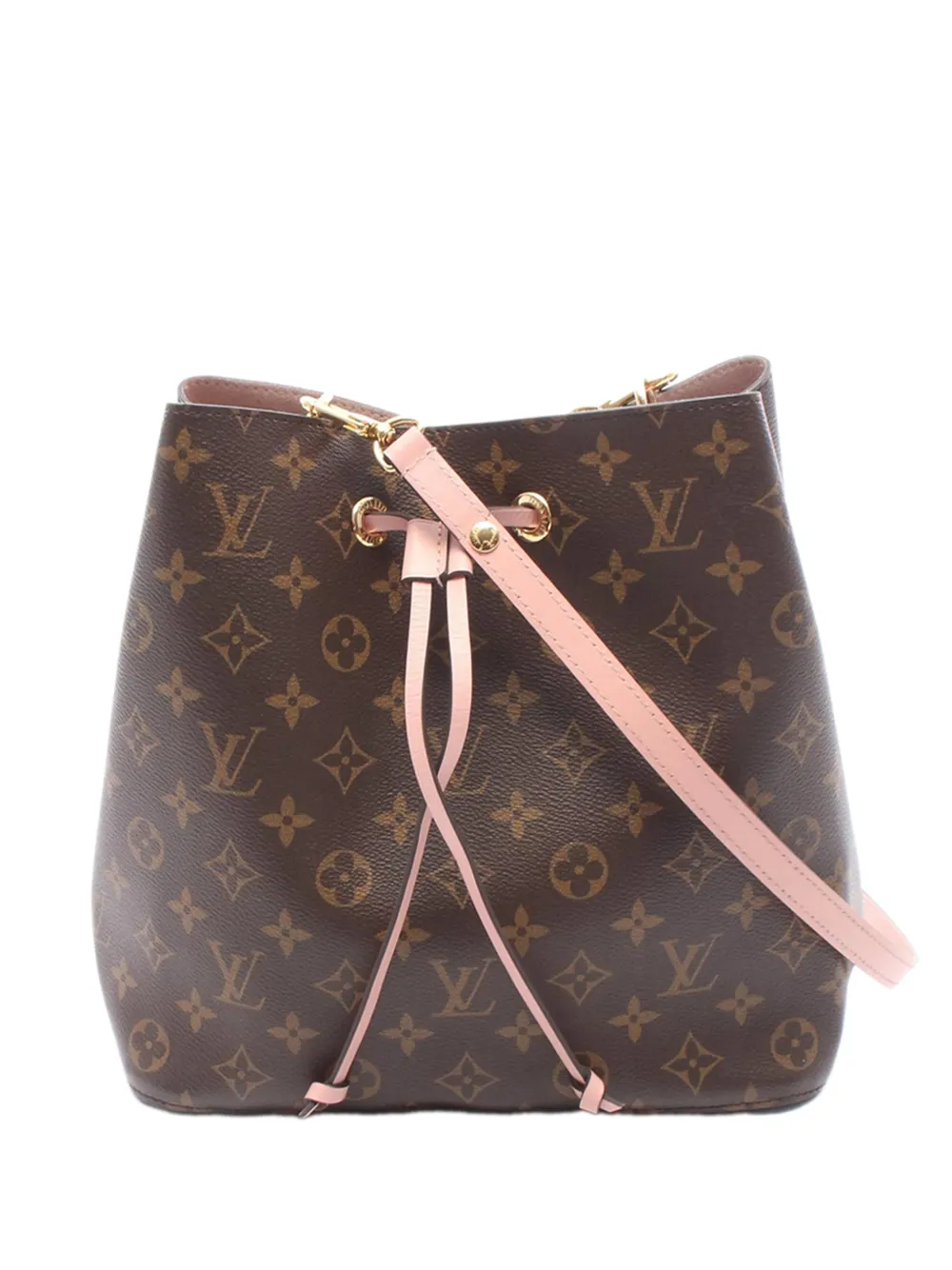 Louis Vuitton Pre-Owned 2020 Monogram Neonoe MM bucket bag - Marrone
