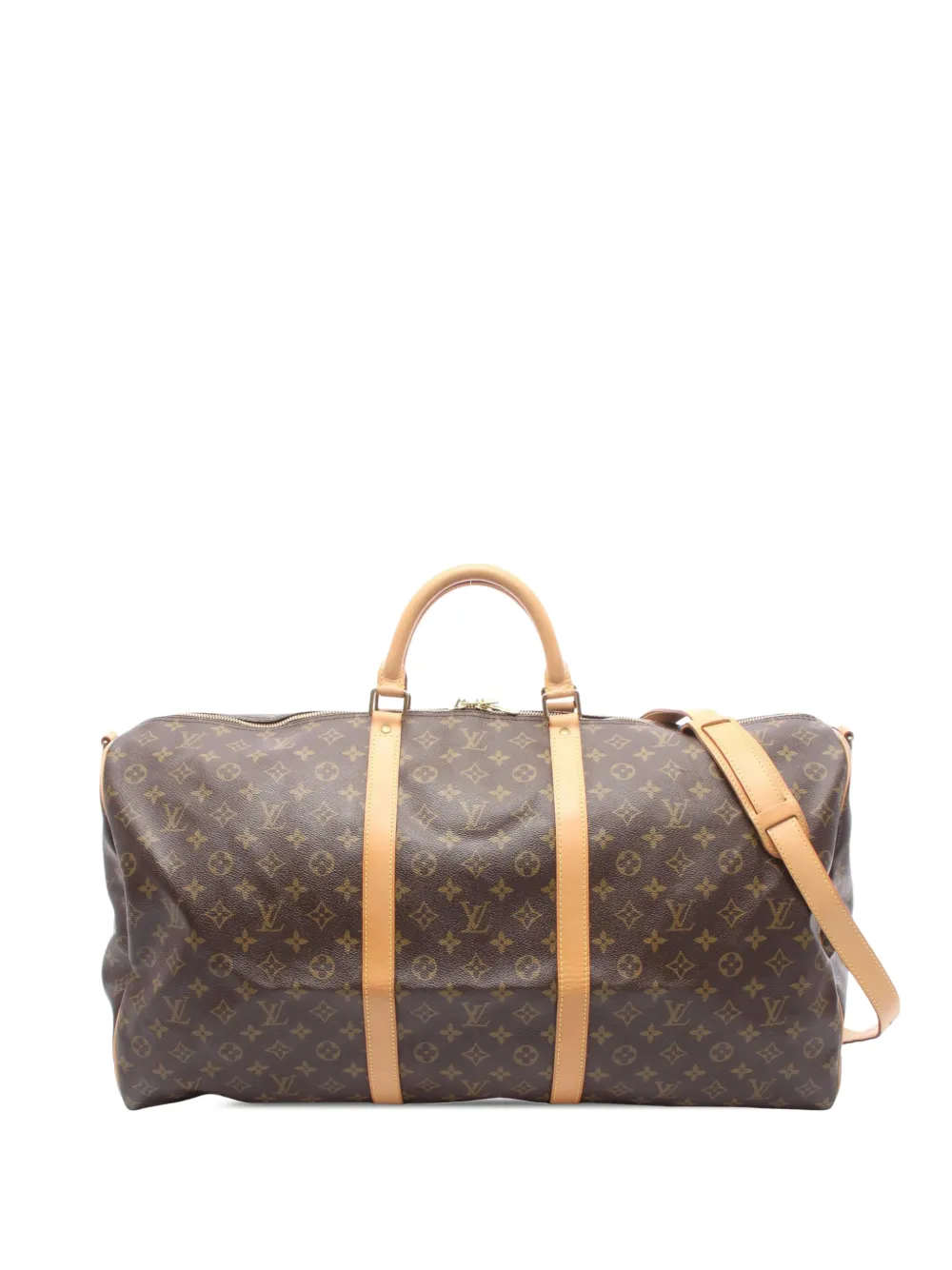 Louis Vuitton Pre-Owned 1996 Monogram Keepall Bandouliere 60 travel bag - Braun