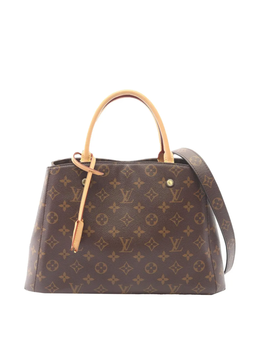 Louis Vuitton Pre-Owned 2016 Monogram Montaigne BB satchel - Marrone