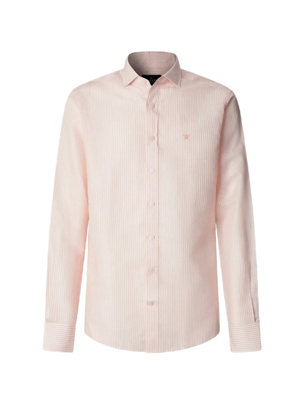 Hackett Bengal-stripe Tailored-fit Shirt In Brown