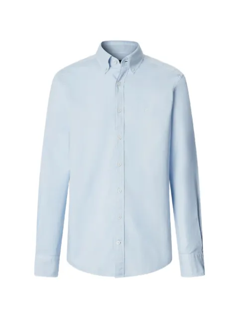 Hackett London Brompton button-down collar garment-dyed shirt