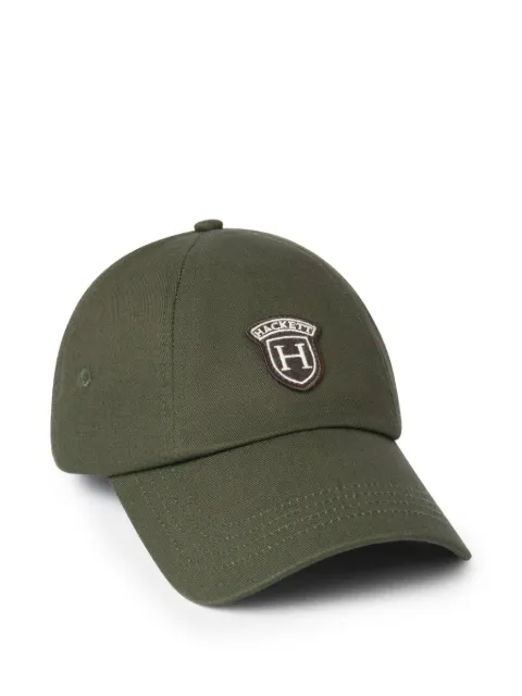 Hackett London Peaks badge twill baseball cap