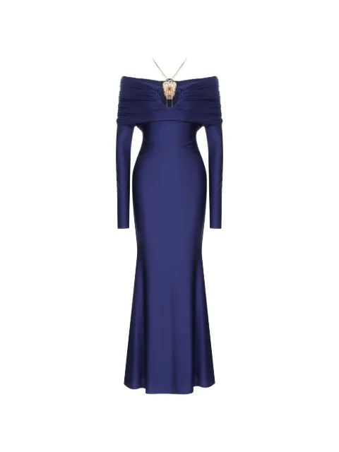 Danamé Vestido franzido de ombro único