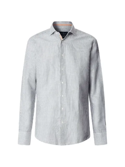 Hackett London Bengal stripe-print shirt