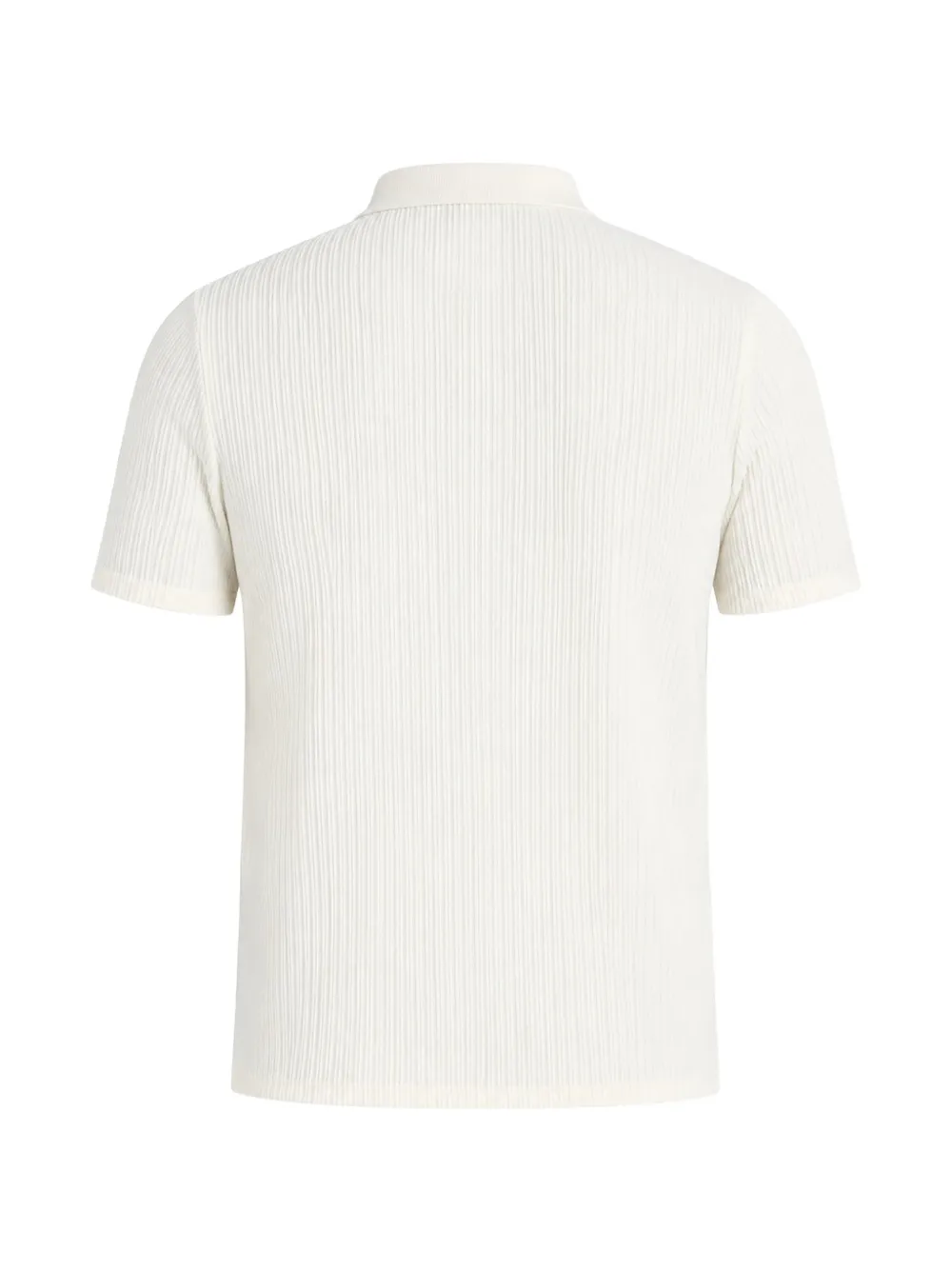 GUESS USA Olsen overhemd met textuur en korte mouwen Wit