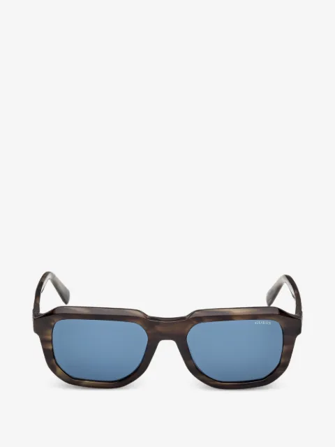 GUESS EYEWEAR square-frame tinted sunglasses
