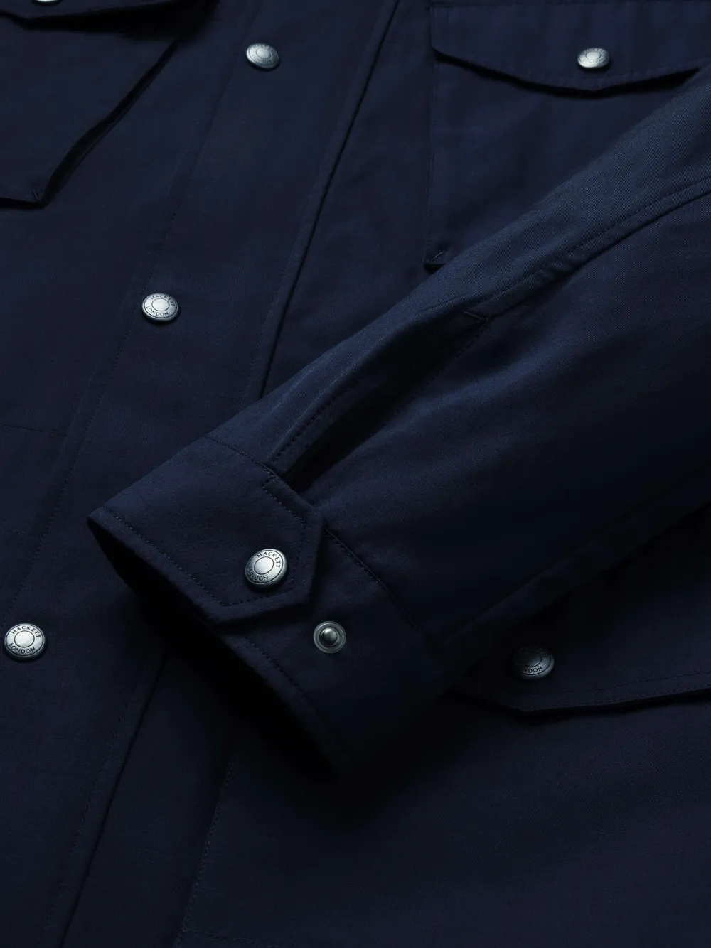 Hackett Velospeed Lightweight Jacket In Blue