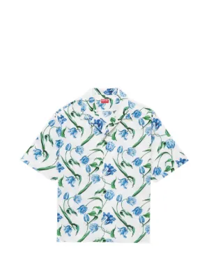 Supreme AOI Lilies short-sleeve Shirt | White | FARFETCH